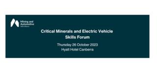 AUSMASA Critical Minerals and Electric Vehicle Skills Forum
